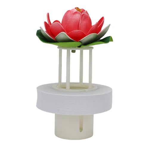 Pssopp Teich Wasser Aquarium Nebelmacher, Einzigartiges Aussehen und Intelligentes Entwässerungsdesign Fischteich Zerstäuber für Wasserbrunnen Machen von Pssopp