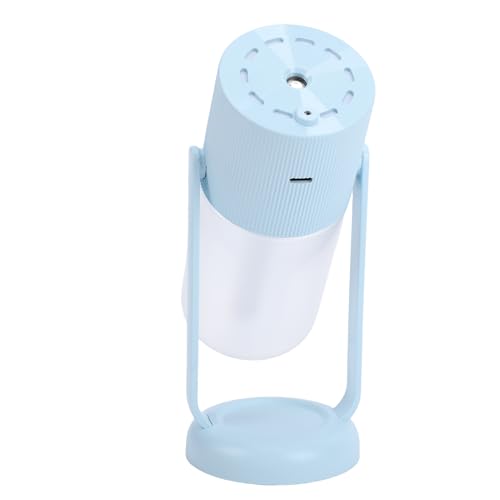 Pssopp Tragbarer Mini -Luftbefeuchter, 260 Ml Ultraschall Cooler Nebel -Luftbefeuchter für Heimbürosfahrzeuge (BLUE) von Pssopp
