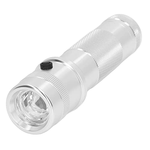 Pssopp Wasserdichte Farblicht Taschenlampe 10 Farben in 1 LED Taschenlampe RGB Farbwechsel Taschenlampe aus Aluminiumlegierung Zum Verschenken von Pssopp