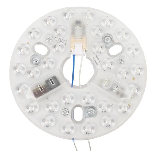 Runde LED Circle Light Panel, 5,3 -Zoll -LED -Deckenlüfter Nachrüstkit -Modul Lampe für Schlafzimmer Küchenkorridor Wohnzimmer Runde LED Circle Light Panel, 5,3 -Zoll -LED -Deckenlüfter Nachrüstkit -Modul Lampe für Schlafzimmer Küchenkorridor Wohnzimmer von Pssopp