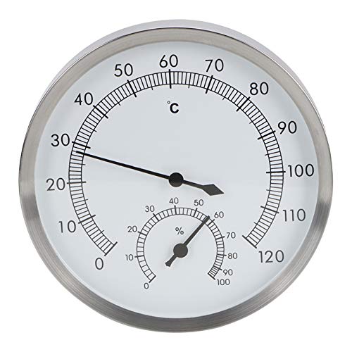 Saunaraumthermometer, 2-in-1 Fahrenheit-Thermometer-Hygrometer Temperaturmessgerät für Dampfbad, Familie, Hotel Saunaraumthermometer, 2-in-1 Fahrenheit-Thermometer-Hygrometer Temperaturmessgerät für Dampfbad, Familie, Hotel von Pssopp