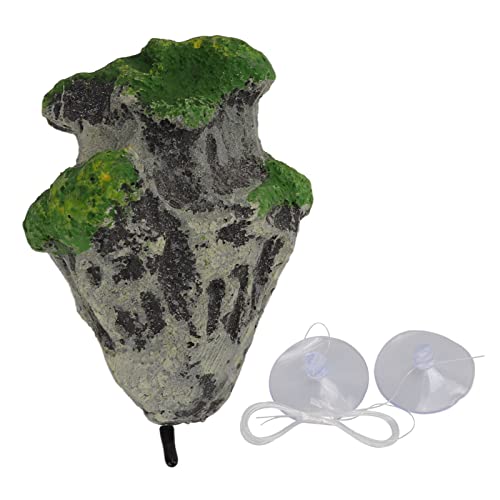 Schwimmende Moss Rocks Harz Simulation Stein Unterwasser Dekoration Künstlicher Schwebefelsen für Aquarium Aquarium von Pssopp