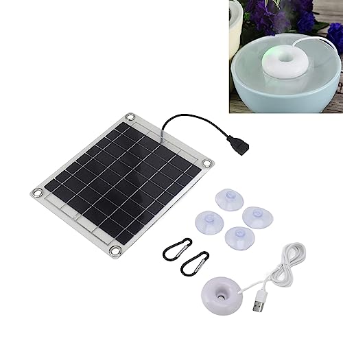 Schwimmender Wasserbefeuchter, Mini-Solarpanel-Luftbefeuchter, Tragbarer Zerstäubungsbefeuchter, USB-Ladeluftbefeuchter, Kleiner Luftbefeuchter mit Kühlem Nebel für Zuhause und von Pssopp
