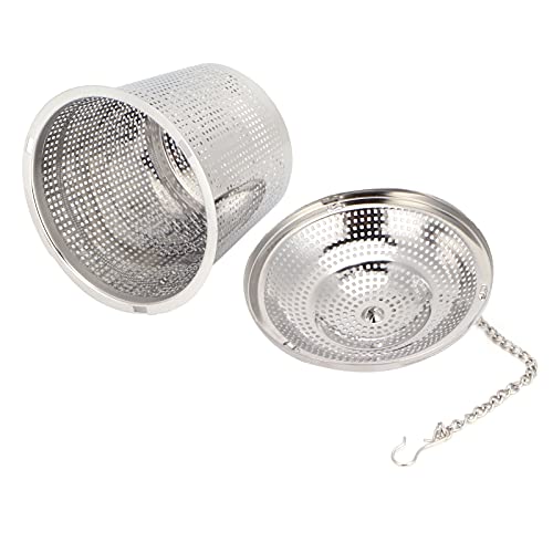 Teefilter Gewürz Infuser Ball Teebereiter für Küche Tee, Edelstahl Teesieb und Küchenzubehör (klein) von Pssopp