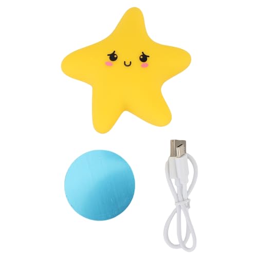 Wandlampe Fürs Kinderzimmer in Sternform, Weiches Magnetisches Design, Leicht zu Bewegen und an Jeden Ort Anpassbar, Süßes Nachtlicht aus Silikon für die (Stern geformt) von Pssopp