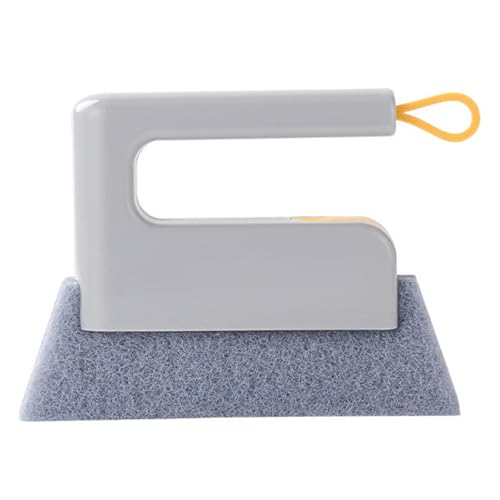 Reinigungswerkzeug für Fensterschienennuten, leichte, waschbare Reinigungsbürste für Fensternuten, handgehaltener Fugenreiniger für Fenster, Fensterläden, Fugen, Fliesenlinien(Yellow1) von Psyfwznkny