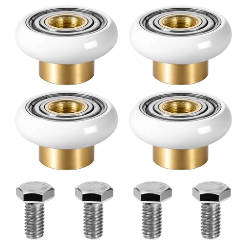 19mm Duschtürrollen, 4 Stück Duschtürrollen Duschkabine Rollen Ersatz-Rollen/Laufrollen/Räder Für Duschkabinentür, Duschtür Schiebetür Ersatzrollen Rollen Für Schiebetüren Obere Und Untere Ersatzteile 19mm Duschtürrollen, 4 Stück Duschtürrollen Duschkabine Rollen Ersatz-Rollen/Laufrollen/Räder Für Duschkabinentür, Duschtür Schiebetür Ersatzrollen Rollen Für Schiebetüren Obere Und Untere Ersatzteile von Psyqtsuary