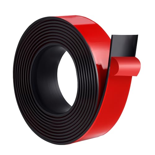 Gummistreifen Selbstklebend, 1" Wide x 1.5 mm Thick x 9.8' Long Neopren Gummistreifen Bautenschutzmatte Vollgummi Gummi Klebeband für Gummidichtung, DIY, Bodenbeläge Schutz, Stoßschutz, Rutschfest Gummistreifen Selbstklebend, 1" Wide x 1.5 mm Thick x 9.8' Long Neopren Gummistreifen Bautenschutzmatte Vollgummi Gummi Klebeband für Gummidichtung, DIY, Bodenbeläge Schutz, Stoßschutz, Rutschfest von Psyqtsuary
