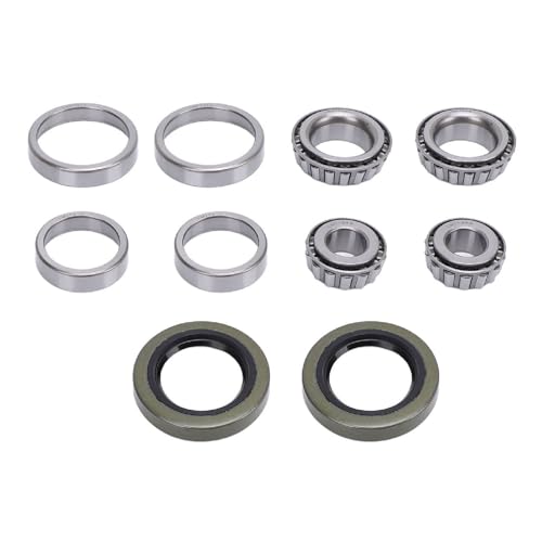 2 Sets Anhängerrad -Hub -Tragetkit mit Protektor Professional LM11949 LM11910 für 1 1/4in 3/4in -Achsen von Psytfei