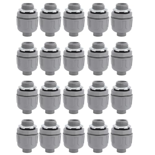 20pcs flüssiger Strumpfstecker 3/4 Zoll NPT Nicht metallisch flexible elektrische Leitungsanpassung für Home Outdoor -Verwendung Nylon 6 Material 20pcs flüssiger Strumpfstecker 3/4 Zoll NPT Nicht metallisch flexible elektrische Leitungsanpassung für Home Outdoor -Verwendung Nylon 6 Material von Psytfei