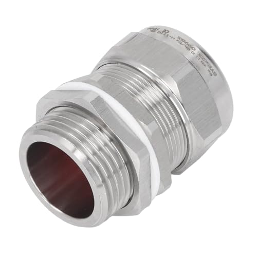 Cable Gland Connector IP66 Water Proof Dual Sealing 304 Stainless Steel Clamping Protector G1 M32 NPT 1 Inch for Electrical Conduits Cable Gland Connector IP66 Water Proof Dual Sealing 304 Stainless Steel Clamping Protector G1 M32 NPT 1 Inch for Electrical Conduits von Psytfei