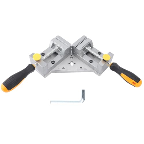 Double Handle Corner Clamp 90 Degree Right Angle Quick Release Aluminum Alloy Clamp for Woodworking von Psytfei