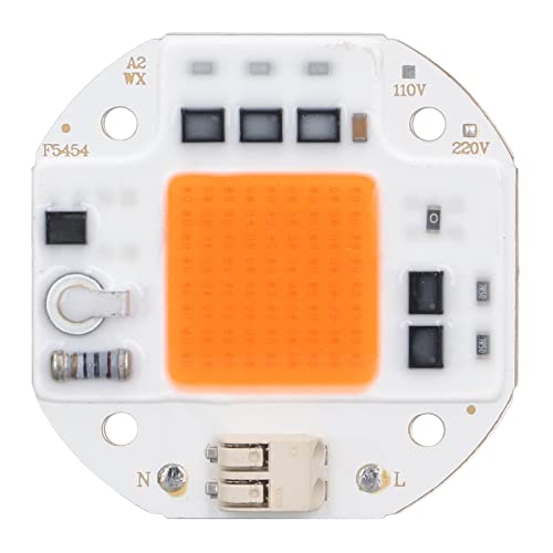 Vollspektrum-LED-Chip, 380–800 Nm, COB-Lampenperlen, kostenlos für DIY-Hydrokultur-Wachstumslicht (100 W), LED-Flutlicht, Deckenleuchte, Hochenergiesparlampe von Psytfei