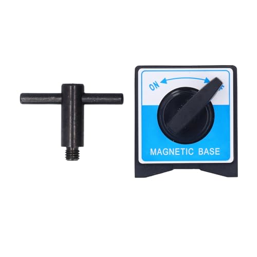 Magnetic Base 100kg Suction Force M8 Thread Magnetic Base Holder with Switch for Mechanical Indicator Stand von Psytfei