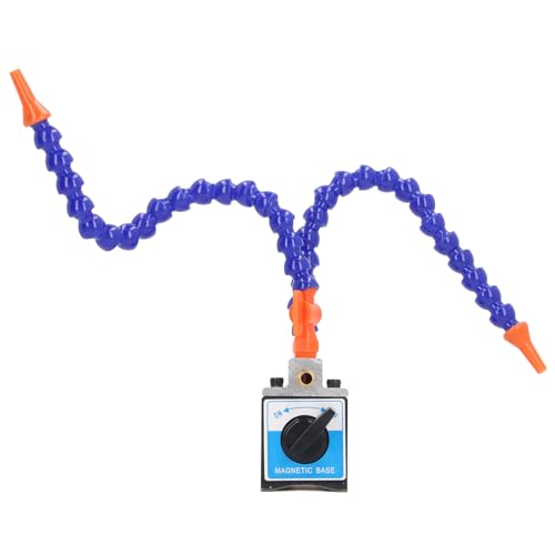 Magnetischer Basis G1 4in G1 2OUT Verstellbarer Kühlmittelrohrhalter für Ölinjektor mit flexibles Schlauch von Psytfei