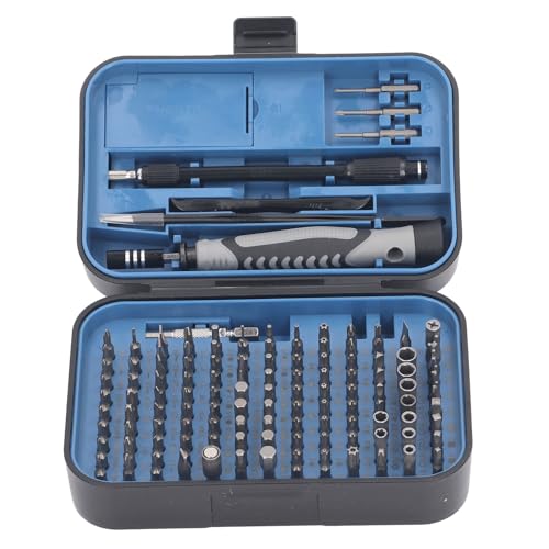 Manual Screwdriver Set 120 Bits Magnetic Precise Repair Tool for Phones Watches Cameras Electronics with Storage Box von Psytfei