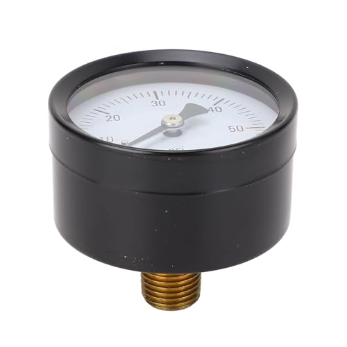 Pressure 0‑60 PSI 1/4in NPT 2in Dial Clear Display Stainless Iron Axial Pressure for Air Water Fuel Monitoring Pressure 0‑60 PSI 1/4in NPT 2in Dial Clear Display Stainless Iron Axial Pressure for Air Water Fuel Monitoring von Psytfei