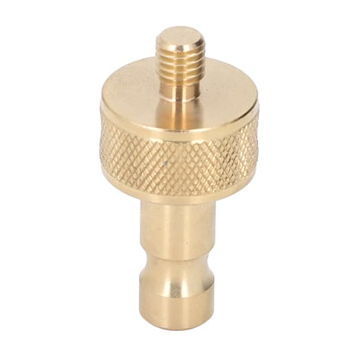 Prismenpoladapter M8 männlicher Gewindekupfer -Plattier -Prismenadapter für Stativbeobachtung Pier Basis Zentrierstange RTK Prismenpoladapter M8 männlicher Gewindekupfer -Plattier -Prismenadapter für Stativbeobachtung Pier Basis Zentrierstange RTK von Psytfei