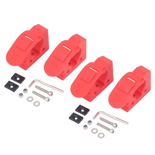 Psytfei 4pcs Schaufelhalterhalterung Gummi 5 Getriebe Verstellbare Schaufel Wandmontagehalter Klemme für Outdoor von Psytfei