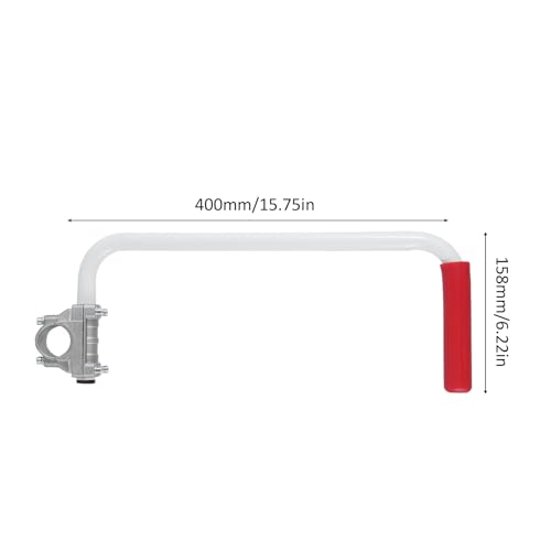 Psytfei Trimmer Handle Detachable Ergonomic Trimmer Grip String Trimmers Handle Weed Eater Handle Extension with Bracket Clamp Lawn Trimmer Handle Grip von Psytfei