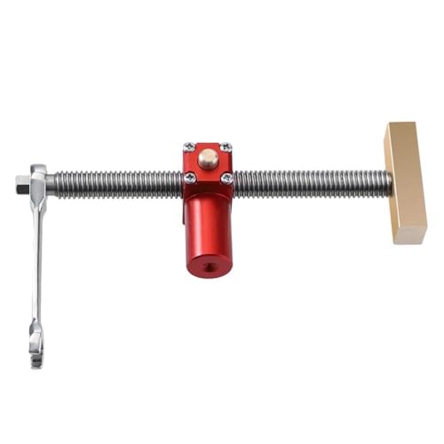 Woodworking Desktop Vise Quick Clamping Table Vise Workbench Table Fast Fixed Clip Clamp Brass Fixture Vise Practical Press Clamp Tool with Stop Block (19 mm) von Psytfei