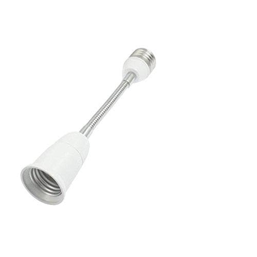 Ptdfjspt 19 cm Langen, flexiblen Schwanenhals E27 auf E27 LED Gluehbirne Verlaengerung Adapter Ptdfjspt 19 cm Langen, flexiblen Schwanenhals E27 auf E27 LED Gluehbirne Verlaengerung Adapter von Ptdfjspt