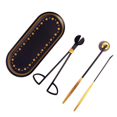 Ptdfjspt 4-Teiliges Kerzenpflegeset, Dochtschneider, Kerzenlöscher, Dochtschöpfer, Kerzenzubehörset Ptdfjspt 4-Teiliges Kerzenpflegeset, Dochtschneider, Kerzenlöscher, Dochtschöpfer, Kerzenzubehörset von Ptdfjspt