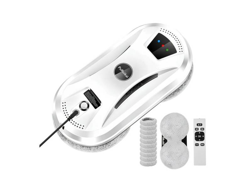 Athlix Akku-Fensterreiniger Fensterputzroboter automatisch Fenster Reiniger Fenster Fliesen, 10 Meter pro Minute, 800W, 150kg Zugkraft von Athlix