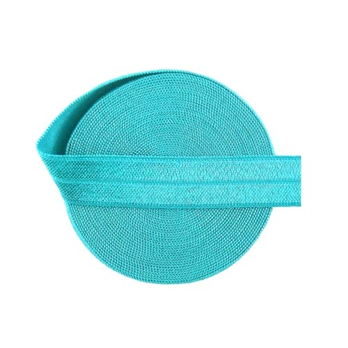 2/5 Yards glänzendes Spandex-Satin-Umschlaggummiband für Stirnbänder, Kleider-Nähbesatz,Stil 37,20 mm – 5 Yards von Puasny