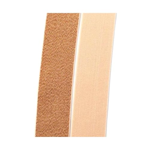 25–50 mm elastisches Band, Stretch-Gurtband zum Nähen von Hosenträgern, DIY-Zubehör,Braun,30 mm - 4 Meter von Puasny