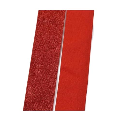 25–50 mm elastisches Band, Stretch-Gurtband zum Nähen von Hosenträgern, DIY-Zubehör,Rot,40 mm - 4 Meter von Puasny