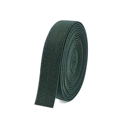 ​​3 Meter 10–50 mm Nylon-Gummiband für Kleidungsstücke, Unterwäschegurte, DIY-Nähzubehör​​,Dunkelgrün,38 mm von Puasny