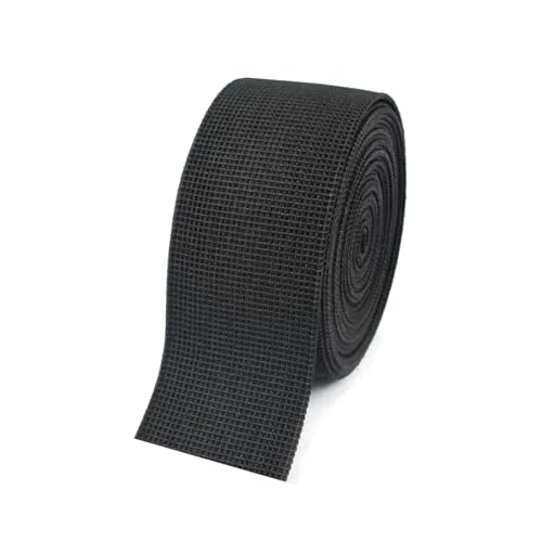 5/10 Meter 50 mm breites elastisches Band für Hosengürtel, Sofa-Rückenlehne, Stretch-Gurtband, Nähen von Schrägbändern,Schwarz,5 Meter von Puasny
