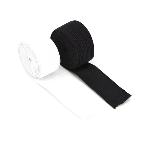 ​​5 Meter 10–60 mm Gummiband für DIY-Nähzubehör​​,Weiß,60 mm von Puasny