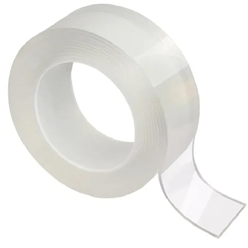 Pubbyuer 3meter Doppelseitiges Klebeband Extra Stark Transparent, Waschbares Ablösbar Double Sided Tape, Spurloses Nano Tape für Teppich, Foto Wand, Küche, Zuhause, Auto oder Outdoor Pubbyuer 3meter Doppelseitiges Klebeband Extra Stark Transparent, Waschbares Ablösbar Double Sided Tape, Spurloses Nano Tape für Teppich, Foto Wand, Küche, Zuhause, Auto oder Outdoor von Pubbyuer