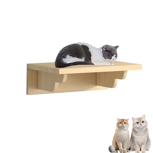Katzen-Wandregale, Katzen-Kletterwand-Set, Katzen-Wandmöbel Stark und Stabil, Platzsparend, für Katzen zum Schlafen und Spielen, Klettern (Size : S3) von Pucaru