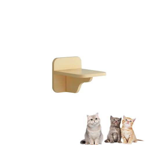 Wandmontiertes DIY-Katze Wandelement, Katzen Wand Klettern, Katzenregale, Katzennest, Sprungplattform, Raumkapsel Wahlfreiheit (Size : S3) von Pucaru