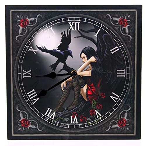 Bild Clock - Dark Angel Mit Raven von Puckator