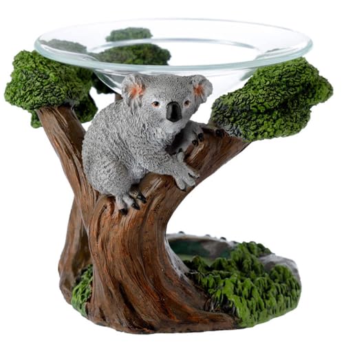 Brucia Essenza für parfümiertes Wachs aus Harz - Koala - Untertasse aus Glas Brucia Essenza für parfümiertes Wachs aus Harz - Koala - Untertasse aus Glas von Puckator