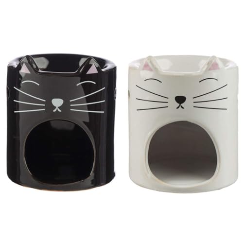 Katzenkopf Duftlampe aus Keramik von Puckator