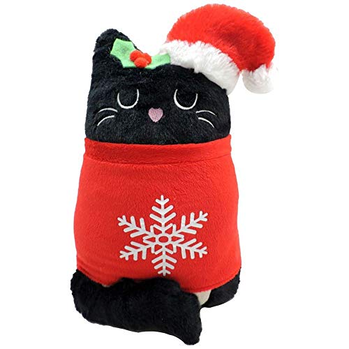 Plush Feline Festive Cat Christmas Doorstop von Puckator