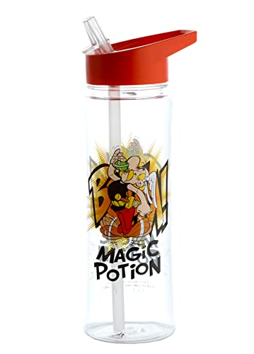 Puckator Asterix Zaubertrank wiederverwendbare Wasserflasche aus bruchsicherem Kunststoff 550ml von Puckator