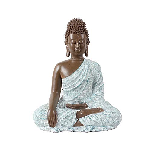 Puckator BUD347 Thai Buddha, Braun, Weiß und Türkis - Love Puckator BUD347 Thai Buddha, Braun, Weiß und Türkis - Love von Puckator