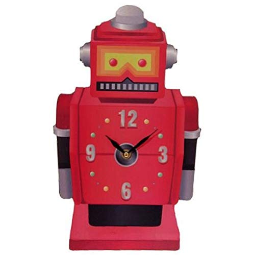 Puckator CKP69 Ted Smith Uhr, Design: Roboter, 3 x 21 x 35 cm von Puckator