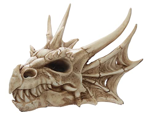 Puckator Dekofigur Drachenkopf, Kunstharz, gemischt, H 16,5 cm, B 22,5 cm, T 25 cm von Puckator