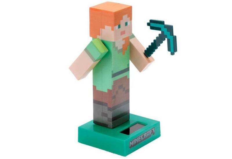 Puckator Dekofigur Minecraft Alex Solarfigur von Puckator