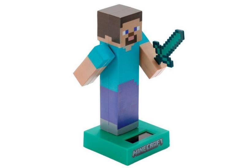Puckator Dekofigur Minecraft Steve Solarfigur von Puckator