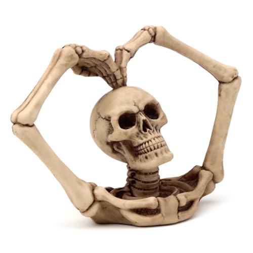 Puckator Dekoratives Skelett mit Herzarmen von Puckator