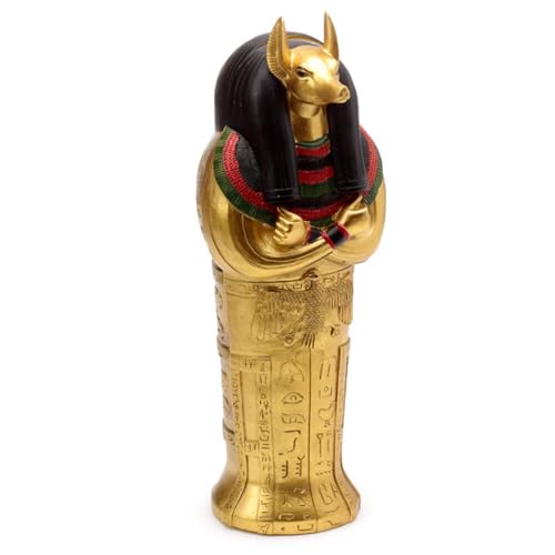 Puckator ES23 Figurine Sarcophage Anubis et Momie Or/Noir von Puckator