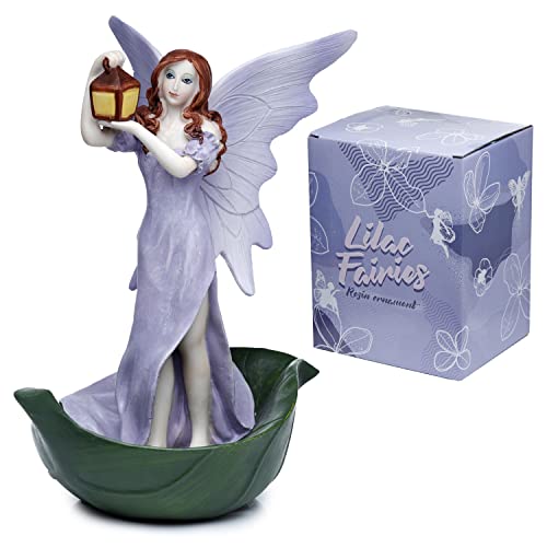 Puckator Figurine Lilac Fairies - Lumiére de la Fée de la Forêt Dekorative Figuren, Mehrfarbig, Einheitsgröße von Puckator